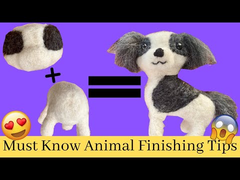 How to Needle Felt Realistic Animals-Top Tips Tricks and Techniques 