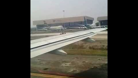 Detik-detik pesawat city link lepas landas (Take Off)