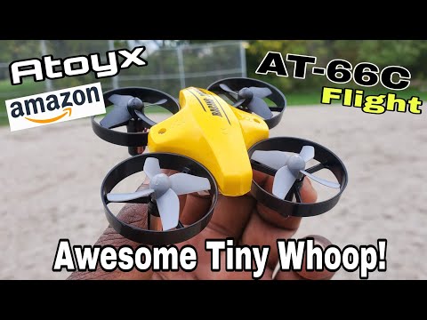 Atoyx AT-66C drone from Amazon! (Crazy Fast Tiny Whoop)