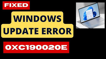 0xc190020e Windows Update Error on Windows 11 / 10 Fix