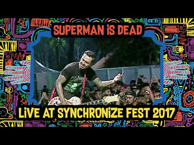 Superman Is Dead LIVE @ Synchronize Fest 2017 class=