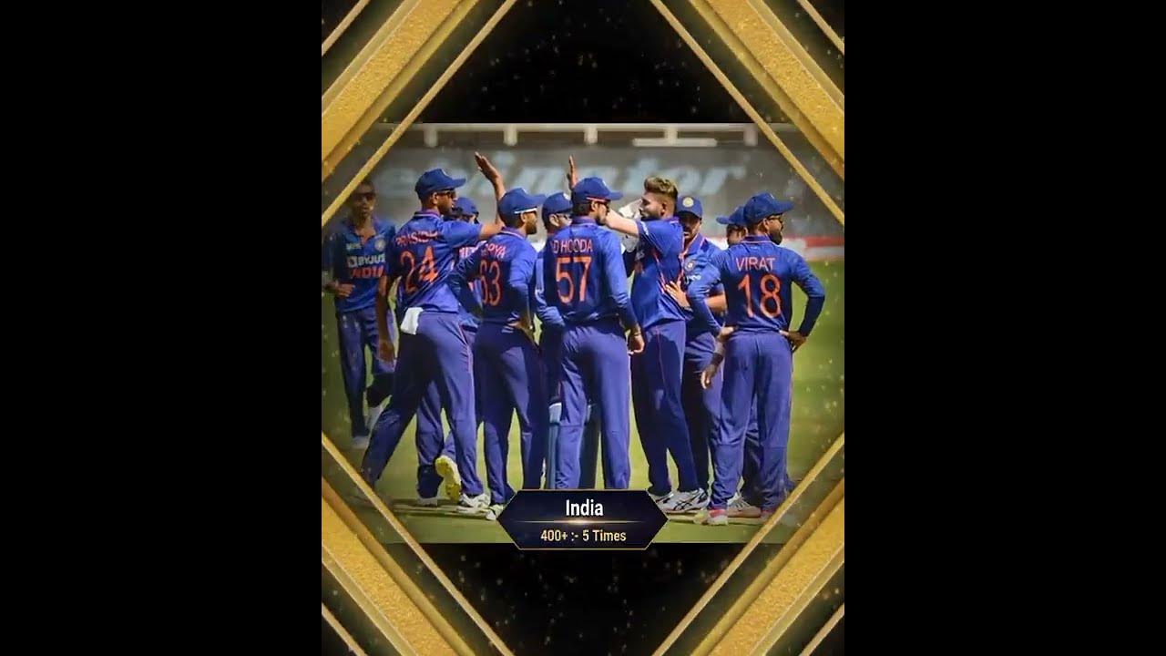 Top 5 Team With Most 400 In ODI Cricket shorts viratkohli top-5-team-with-most-400-in-odi-cricket-shorts-viratkohli