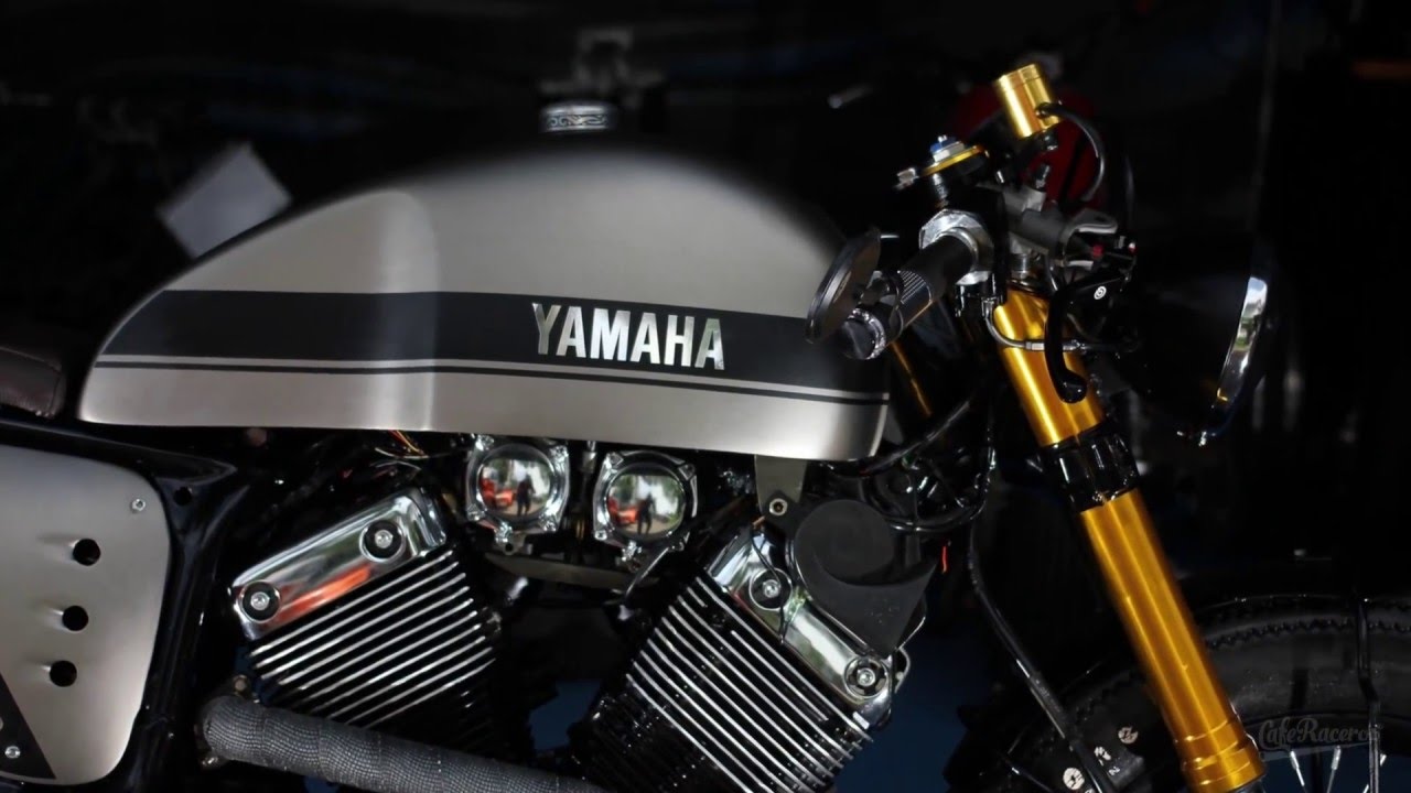 Yamaha Virago 535 The Clyro Cafe Racer Studio Motor