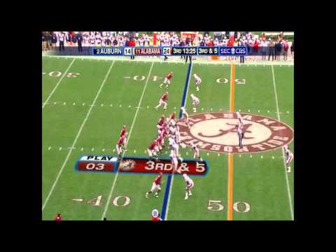Auburn D vs Alabama O 2010
