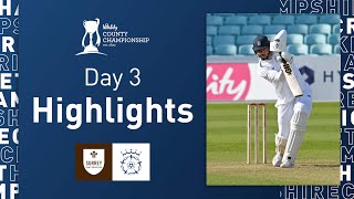 Rain Dominates Day | Surrey v Hampshire - Vitality CC, Day Three Highlights