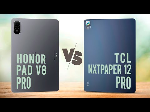 Honor Pad V8 Pro vs TCL NxtPaper 12 Pro