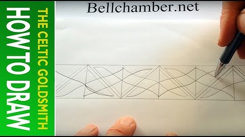 How to Draw Celtic Patterns 129 - Pictish border interlace Part 2 of 5
