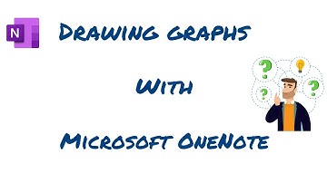 Drawing graphs with Microsoft OneNote