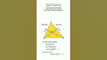 Centroid of the triangle| Geometry formulas| Geometry tricks #logicxonomy #shorts