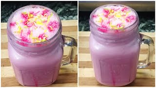 Kaju Gulkand Milkshake | Rose Petal Milkshake | Summer Special Drink | Indian Milkshakes