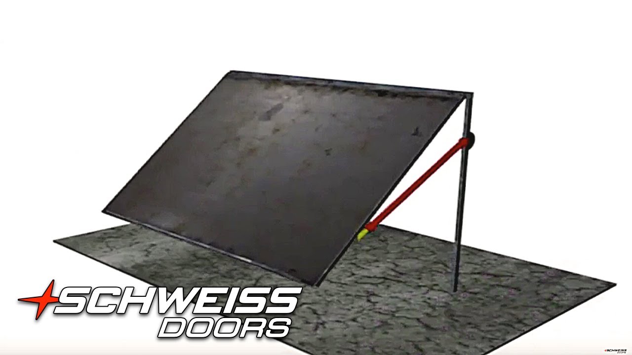 Don't ignore you floor when getting a Schweiss Door