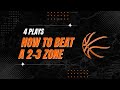 4 ways to beat a 23 zone defense using ball screens
