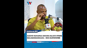 AUCHO KUHAMIA SINGIDA BLACK STARS HAIJANISHANGAZA EDO KUMWEMBE 