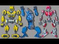 Transformers BUMBLEBEE Assembling on Earth (Stopmotion) Tobot Robot &amp; Werewolf Robbery Lego Car Toys