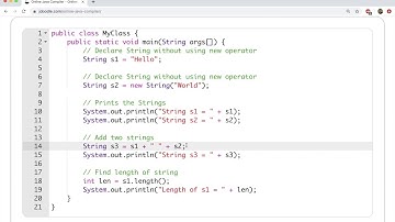 Introduction to Strings in Java