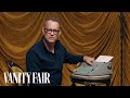 Tom Hanks Changes the Ribbon on a Typewriter | Secret Talent Theatre | Vanity Fair