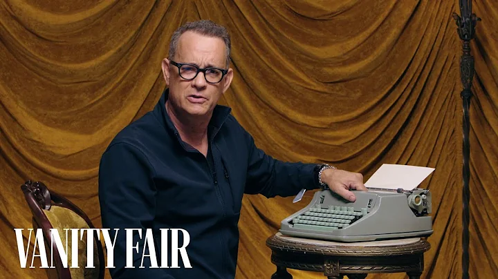 Tom Hanks Changes the Ribbon on a Typewriter | Secret Talent Theatre | Vanity Fair
