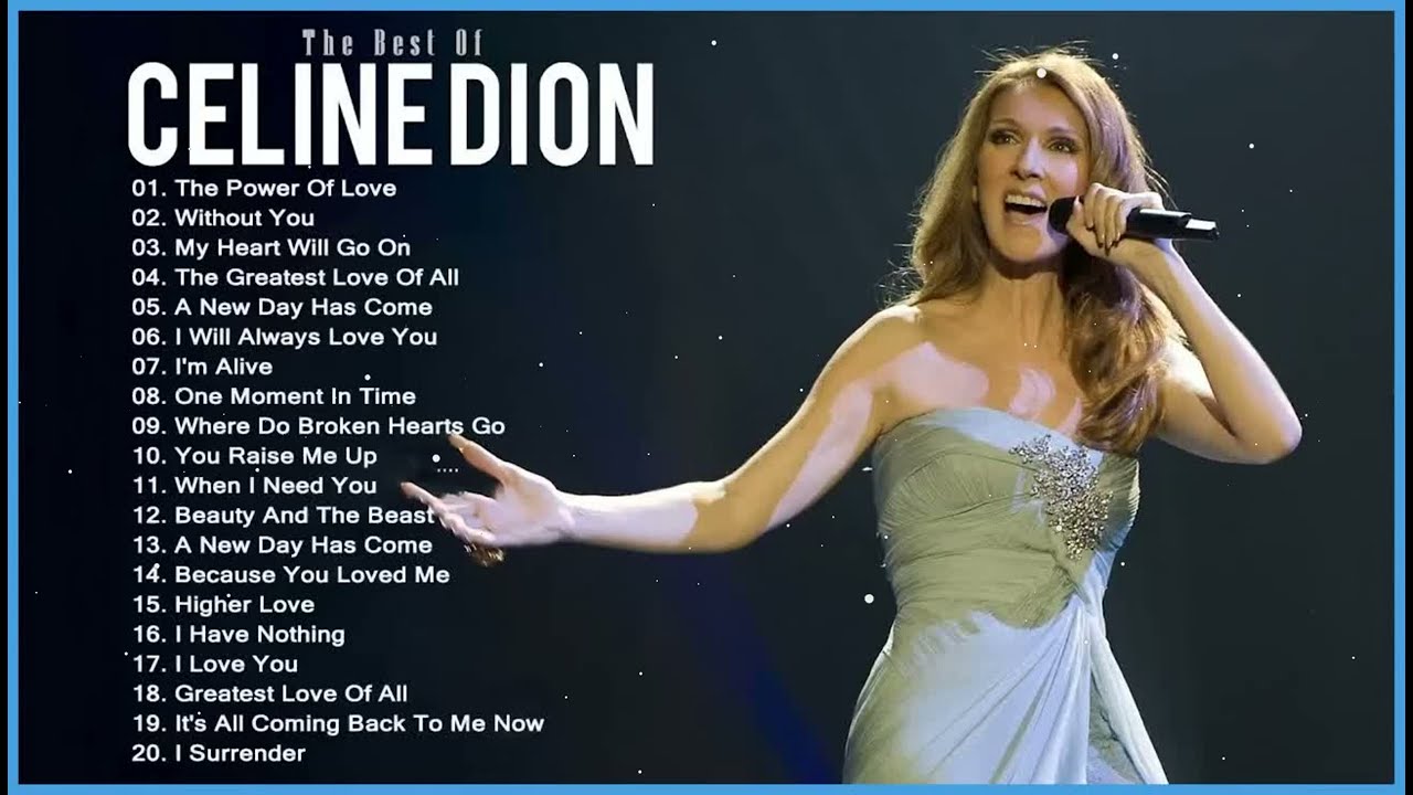 Celine Dion Greatest Hits Full Album – Celine Dion Best Song Ever All Time 2023