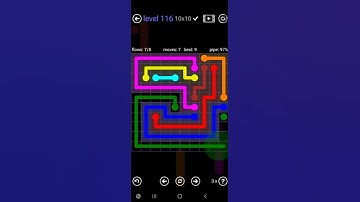 How To Solve Flow Free 10x10 Mania Level 116 Hard Board Walk Through Solution Walkthrough