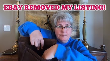 Ebay Removed It, Because THEY Said It Was Fake?! No Explanation Why!