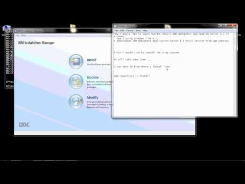 Vídeo: Com inicio i aturo el servidor d'aplicacions WebSphere a Windows?