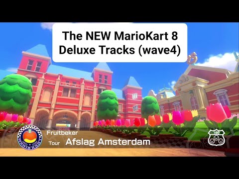 The NEW Mariokart 8 Deluxe Tracks (wave4) 