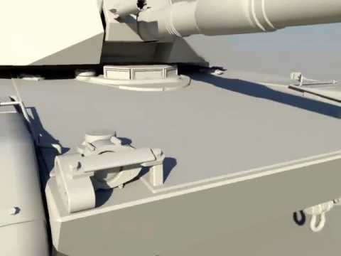 High Detail M1 Abrams tank