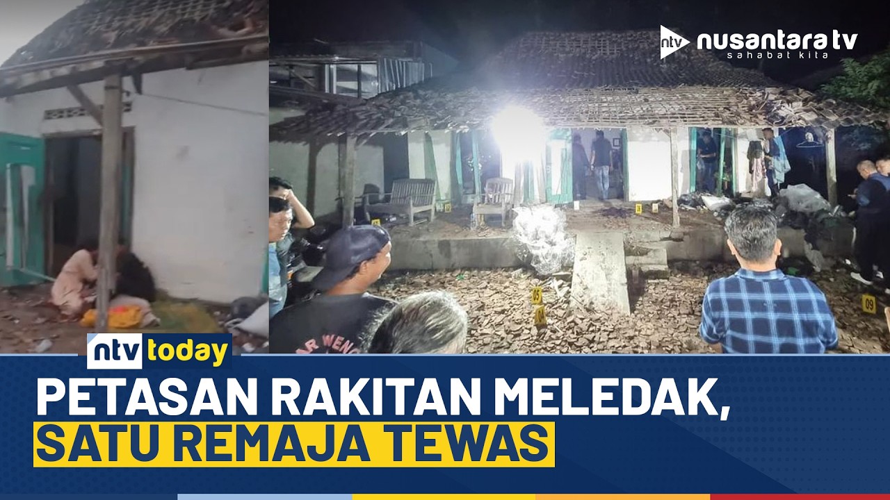 [LIVE] Petasan Meledak di Ponorogo, Satu Remaja Tewas dan Rumah Rusak Parah | NTV TODAY