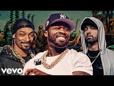 50 Cent - Go Hard ft. Eminem & Snoop Dogg (Music Video) 2023