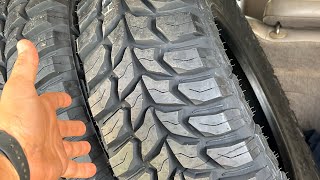 I bought the cheapest mud tires I could find !! From Walmart ! Linglong crosswind MT