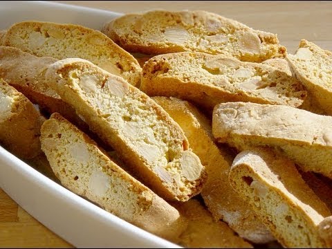 Biscotti - (Cantucci biscotti di Prato) - Italian almond biscuits