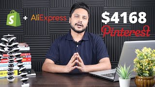How I Made $4168 on Shopify Dropshipping With FREE PINTEREST Traffic
