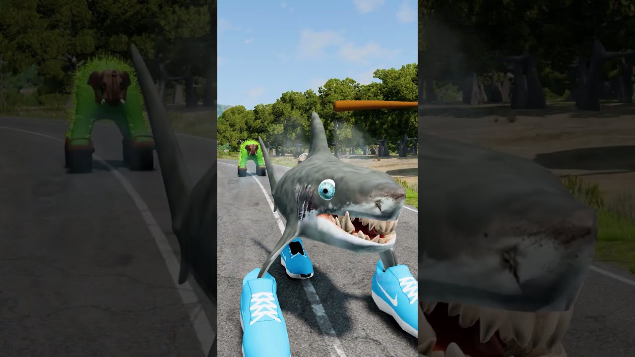 Weird Crazy Italian Brainrot Cars Vs Angry Tung Sahur In BeamNG Drive