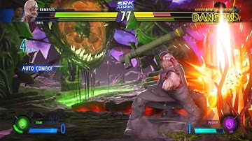 Marvel VS Capcom Infinte - Nemesis & Chris VS Ultron & Ryu