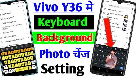 how to change keyboard background in vivo 36 / set your own photo in keyboard background in vivo