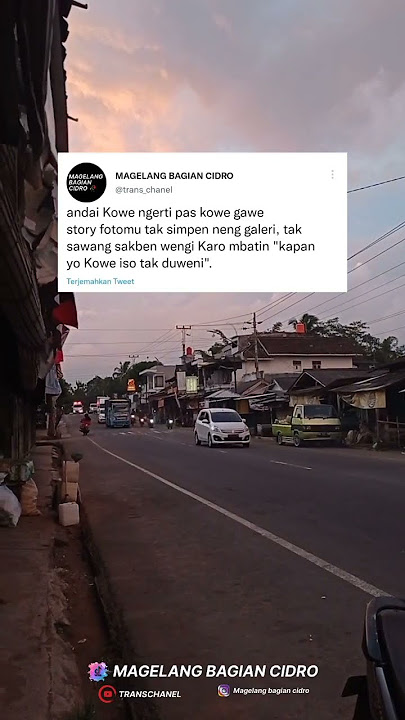 kekarepanku Yen pancen dadi siji. story wa #magelangbagiancidro #transchanel #magelangraya