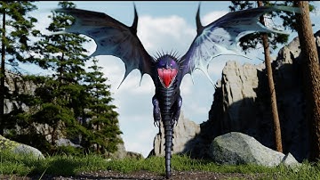 Skrill Animation (HTTYD) - Blender 3D Animation