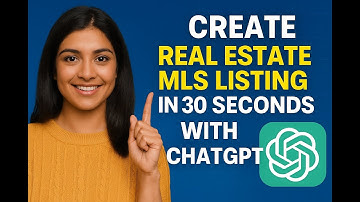 Write Property Listings in 30 Seconds Using ChatGP