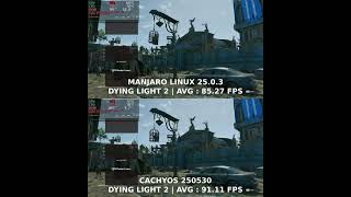 Cachyos VS Manjaro | Linux Gaming Benchmarks #linuxandbenchmark #gaming #gamingonlinux