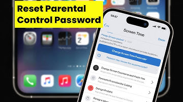 How To Reset Parental Control Password on iPhone (Screen Time Passcode)