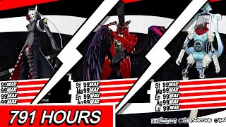 What (Almost) 800 Hours In Persona 5 Royal Looks Like