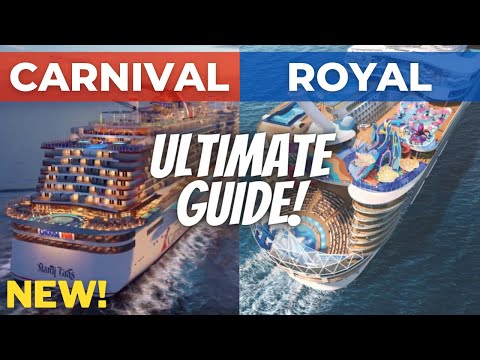 Carnival vs. Royal Caribbean | The ULTIMATE 2022 Guide with 20 BIG differences