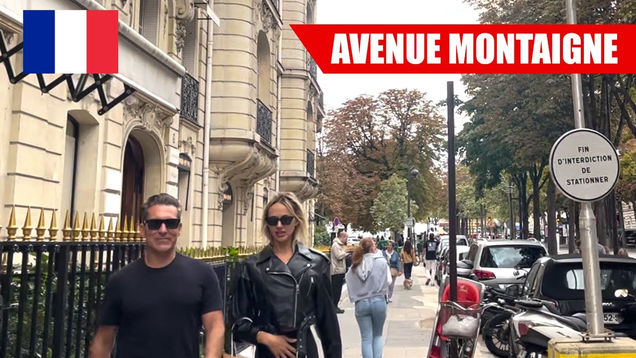 Paris Avenue Montaigne Walking Tour (Autumn 2023) 