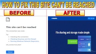 fix This site can’t be reached, easy Solution | mediafire can’t be reached | fix site can't reached.