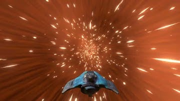 Scifi Warp Drive & Wormhole Effect - URP Unity Template