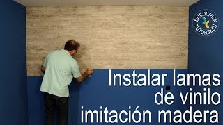 Instalar lamas de vinilo imitación madera (Bricocrack)