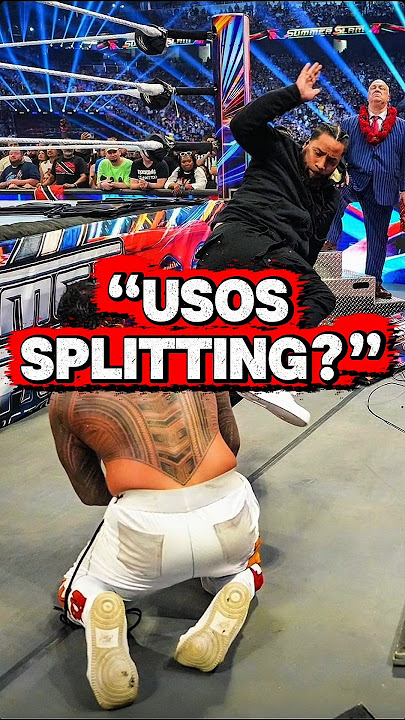 “Major Tension Between the Usos Revealed!”#wwe#WWE #Usos #Shorts #SoloRun #BreakingStory