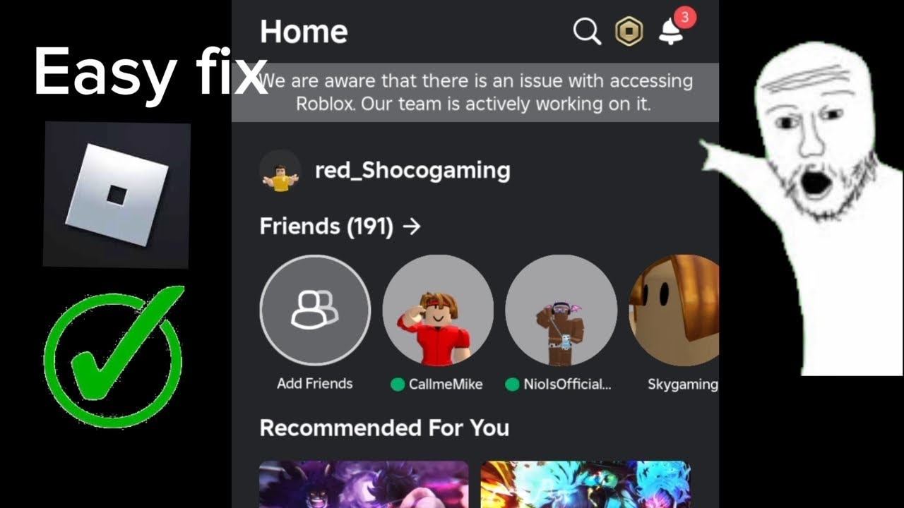 Roblox server down How to fix this issue - YouTube
