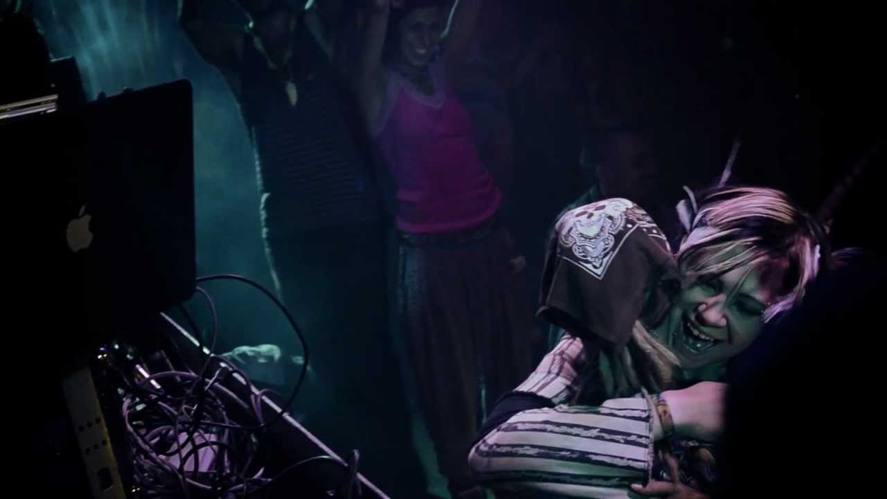 Couple Gets Engaged @ Shambhala during Dub FX's "Love Someone"