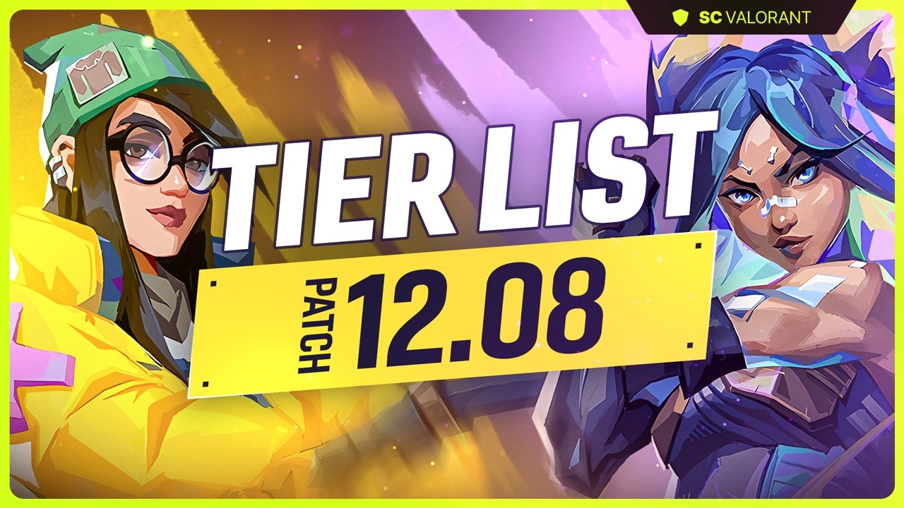 NEW TIER LIST for PATCH 12.08! - NEW ACT, ASCENT META & MORE!